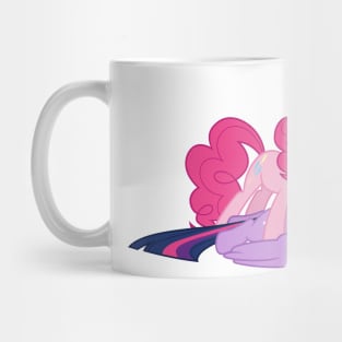 Pinkie Pie tackled Twilight Sparkle 1 Mug